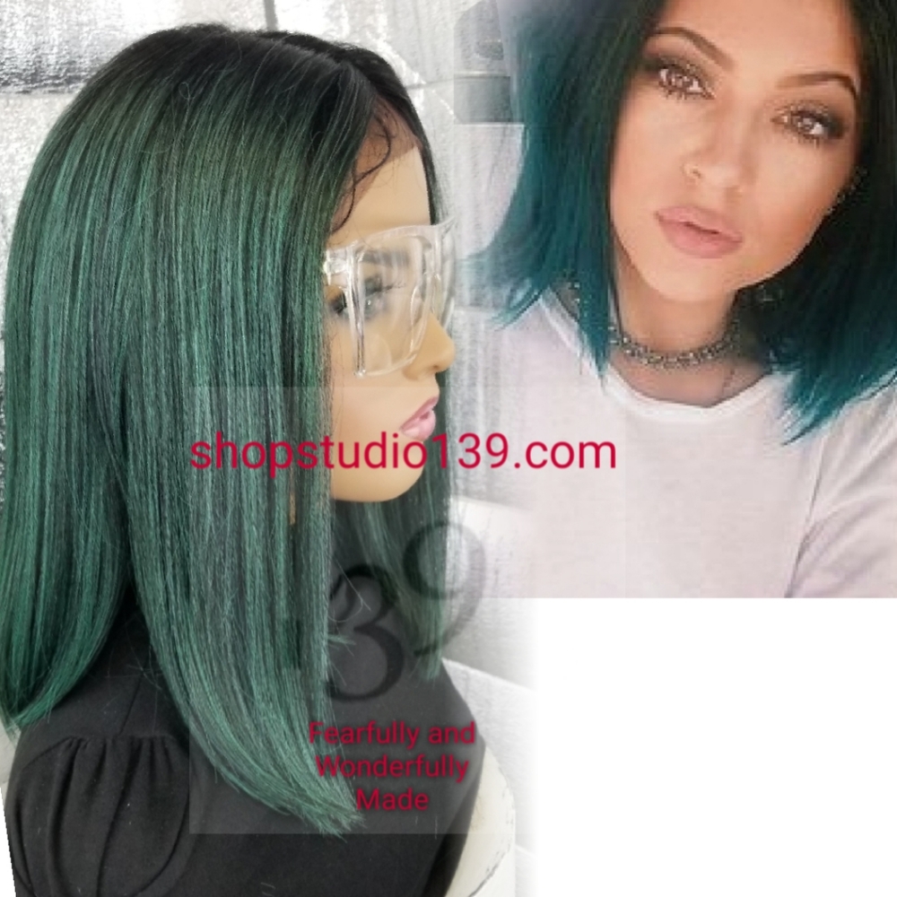 human hair lace front bob wig